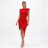 Camille – Robe asymétrique raffinée