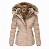 Anna | Manteau d'hiver avec doublure en fourrure