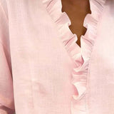 Susan | Blouse Volante Élégante