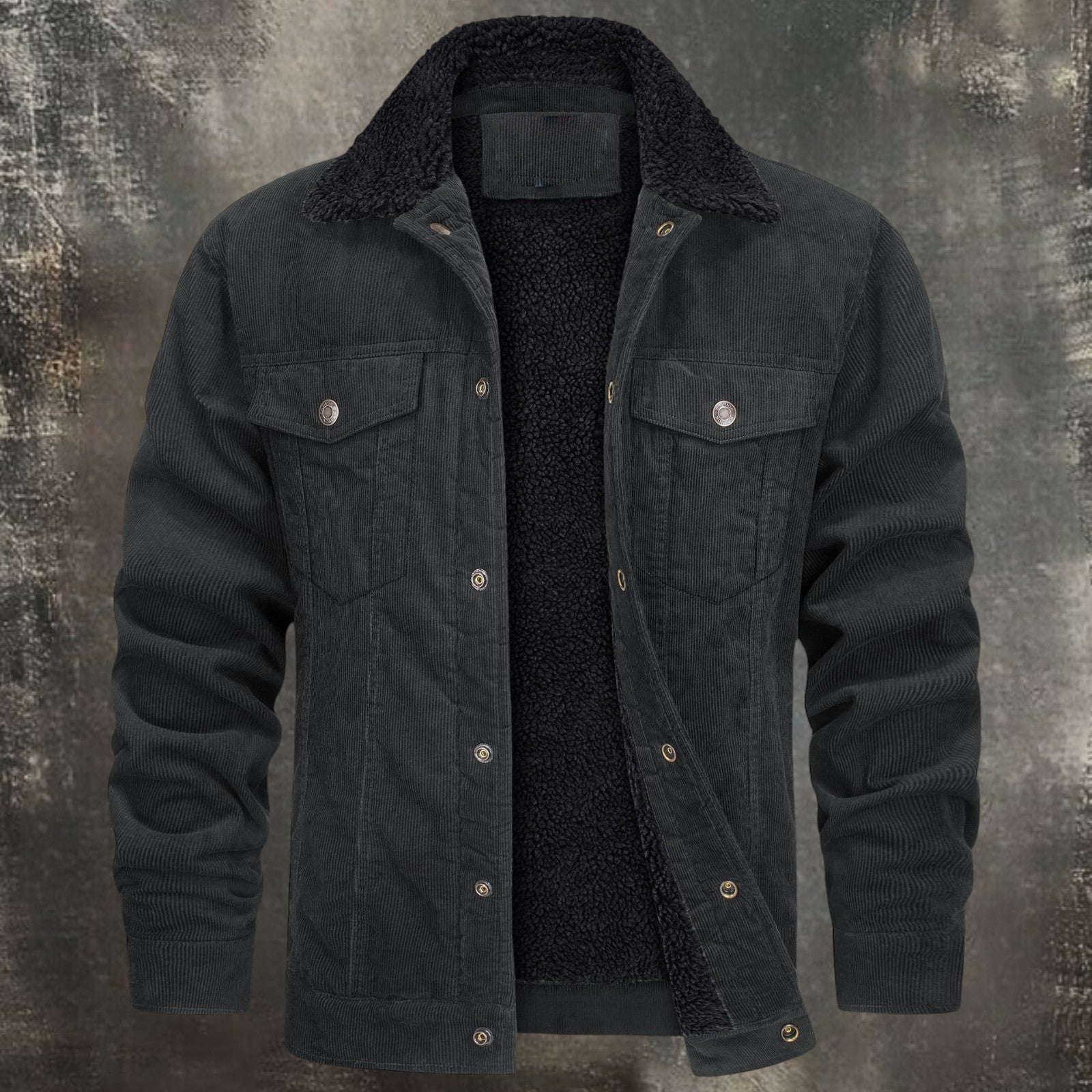 GABRIEL™ | GIACCA CORDUROY FODERATA