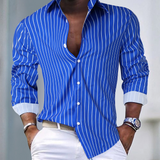 Jules™ | Chemise d'été respirante à rayures