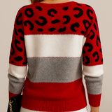 Maison Valmont | Pull Léopard Élégance