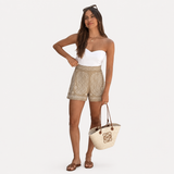 Camélia | Short en crochet bohème