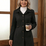 Harmonie | Manteau Élégant en Laine Mélangée