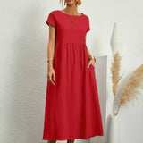 Elise – Robe midi décontractée