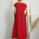Elise – Robe midi décontractée