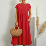 Elise – Robe midi décontractée