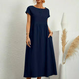 Elise – Robe midi décontractée
