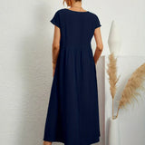 Elise – Robe midi décontractée