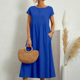 Elise – Robe midi décontractée