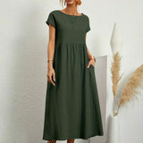 Elise – Robe midi décontractée