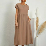 Elise – Robe midi décontractée