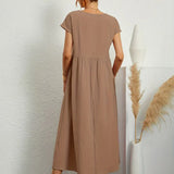 Elise – Robe midi décontractée