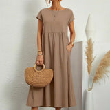 Elise – Robe midi décontractée