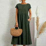 Elise – Robe midi décontractée