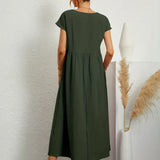 Elise – Robe midi décontractée
