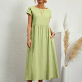 Elise – Robe midi décontractée
