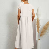 Elise – Robe midi décontractée