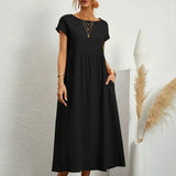 Elise – Robe midi décontractée