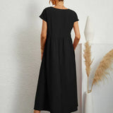 Elise – Robe midi décontractée