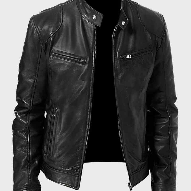 Marc™ | Veste en Cuir au Caractère Unique