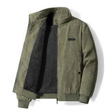 Udo | veste en velours côtelé avec doublure polaire