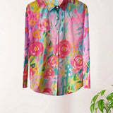 Sadie | Blouse à Motif Coloré