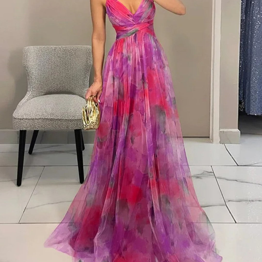 Robe Marbella en Soie Élégante – Maison Claire et Sylvie
