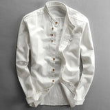 Alfonds™ | Chemise Élégante Style Japonais