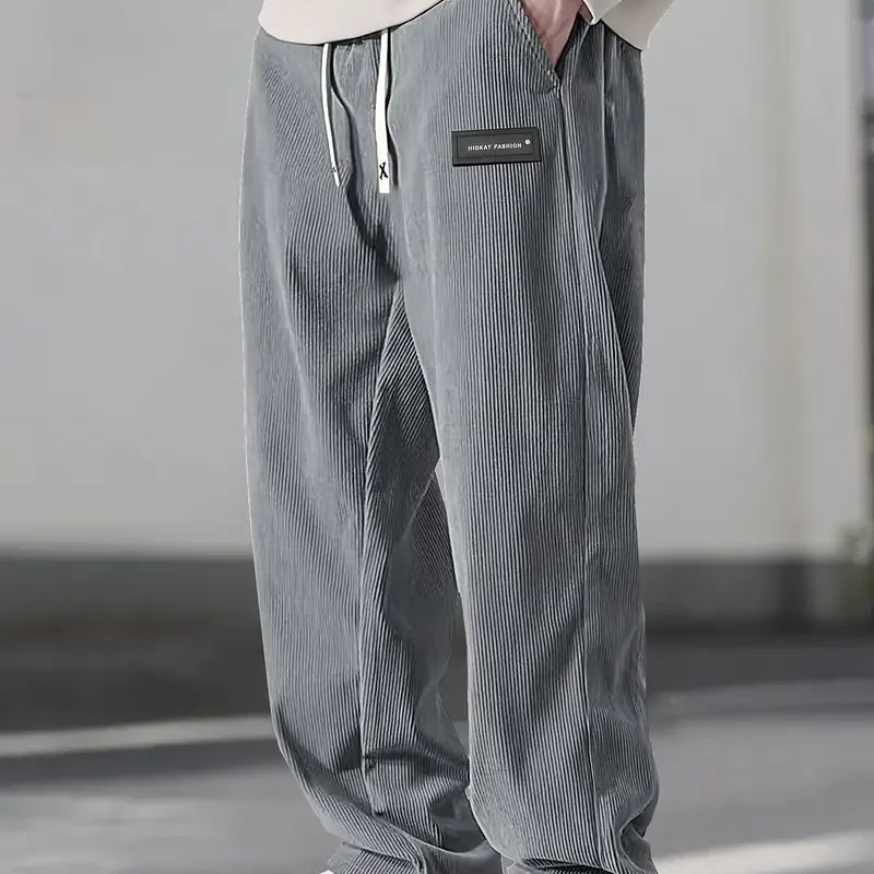 Hans™ | Pantalon large avec taille élastique
