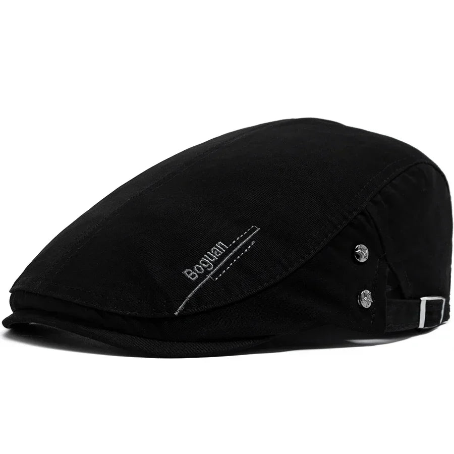 Quentin | Casquette Vintage à Bouton Décoratif