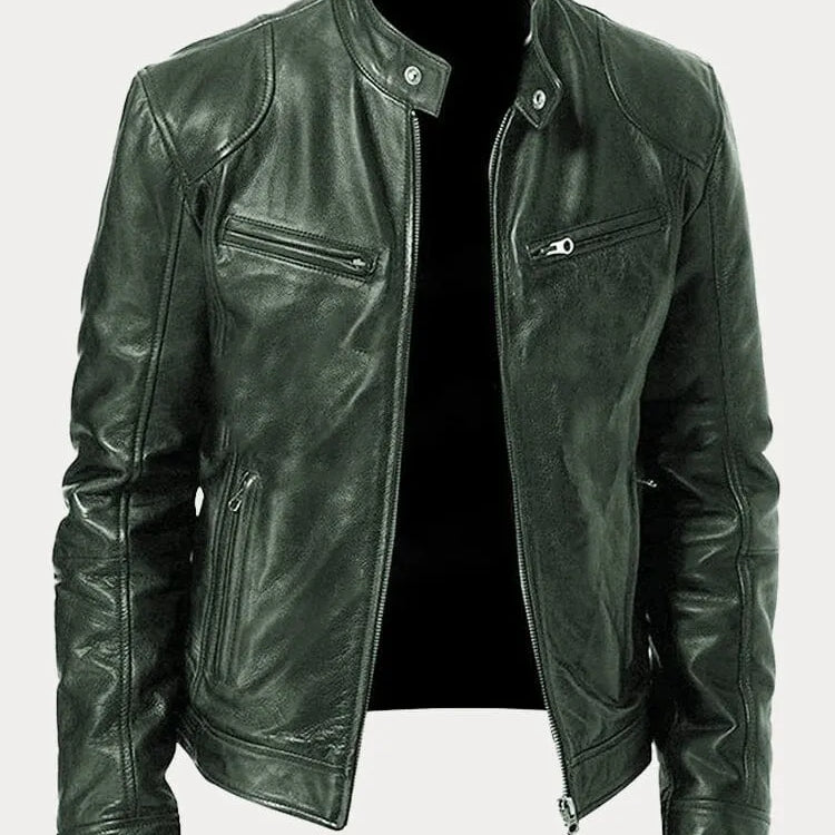 Marc™ | Veste en Cuir au Caractère Unique