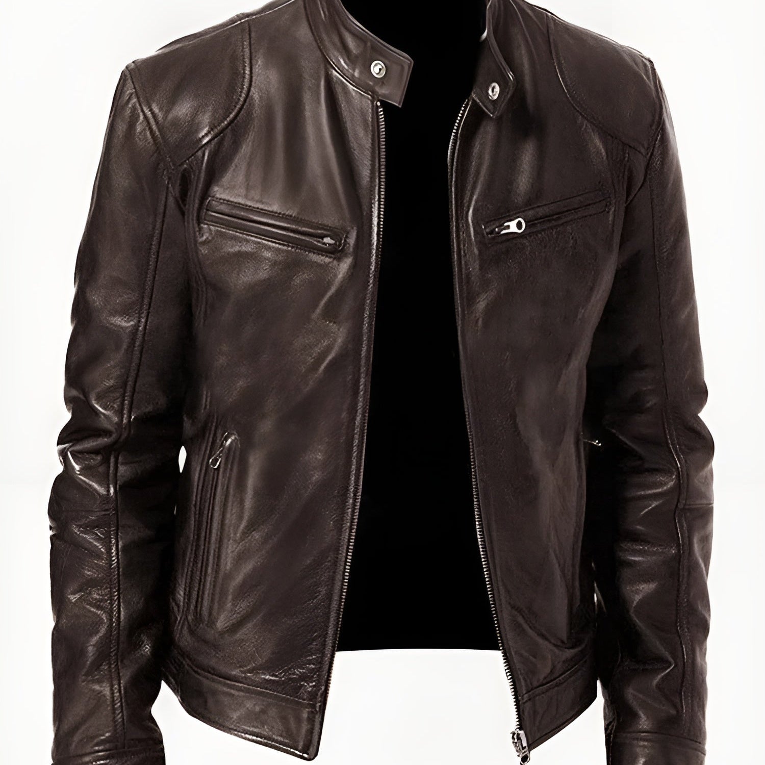 Marc™ | Veste en Cuir au Caractère Unique