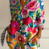 Sadie | Blouse à Motif Coloré