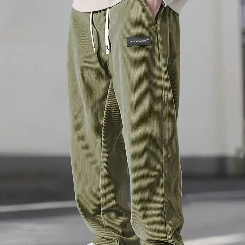 Hans™ | Pantalon large avec taille élastique