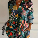Sadie | Blouse à Motif Coloré