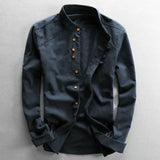 Alfonds™ | Chemise Élégante Style Japonais