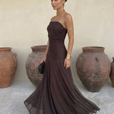 Robe Élégante Simba en Tulle de Soie - Maison Claire et Sylvie