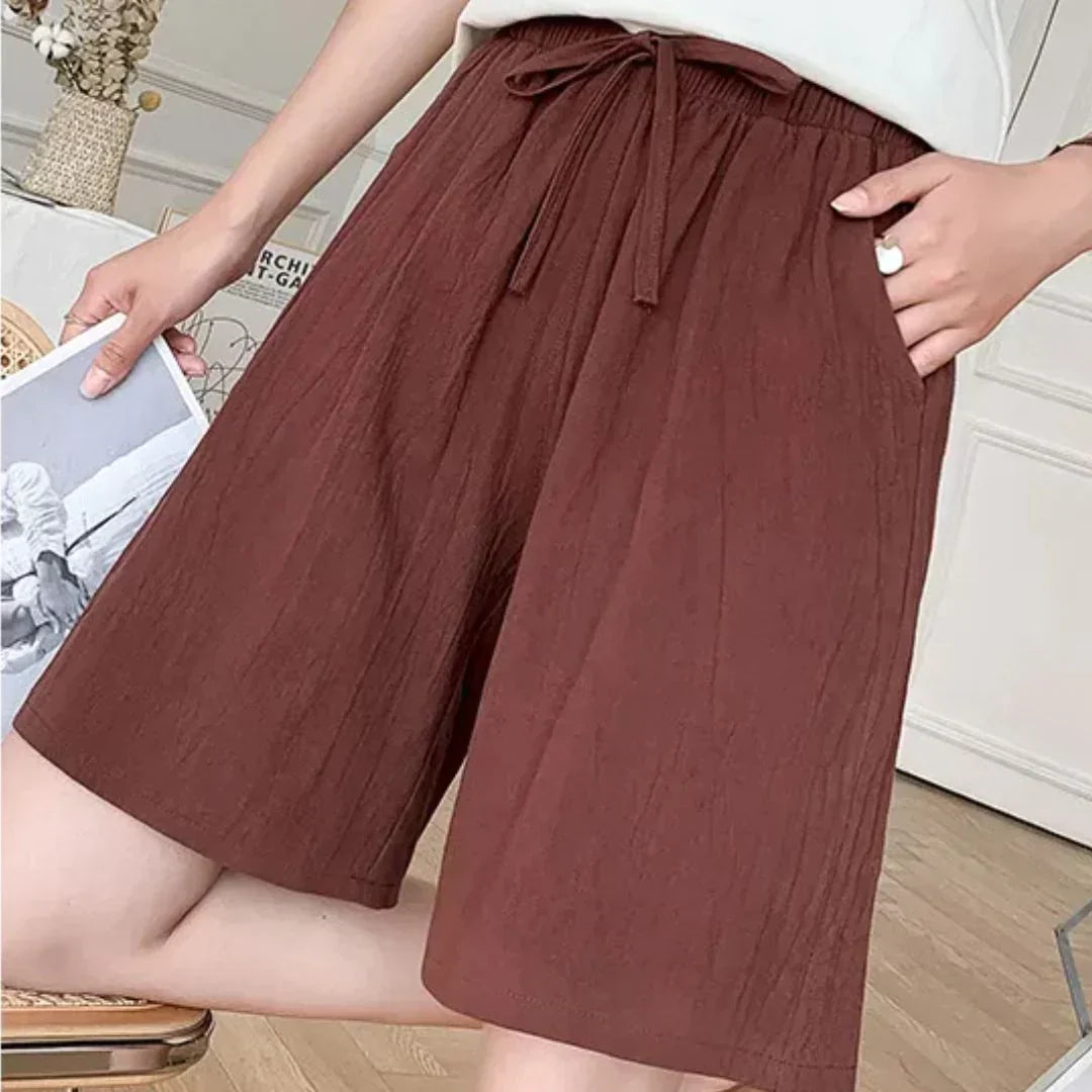 Manon | Pantalon d'été en lin large