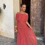 Robe Élégante Simba en Tulle de Soie - Maison Claire et Sylvie