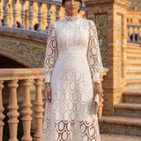 Robe Élégante Carmona en Soie – Maison Claire et Sylvie