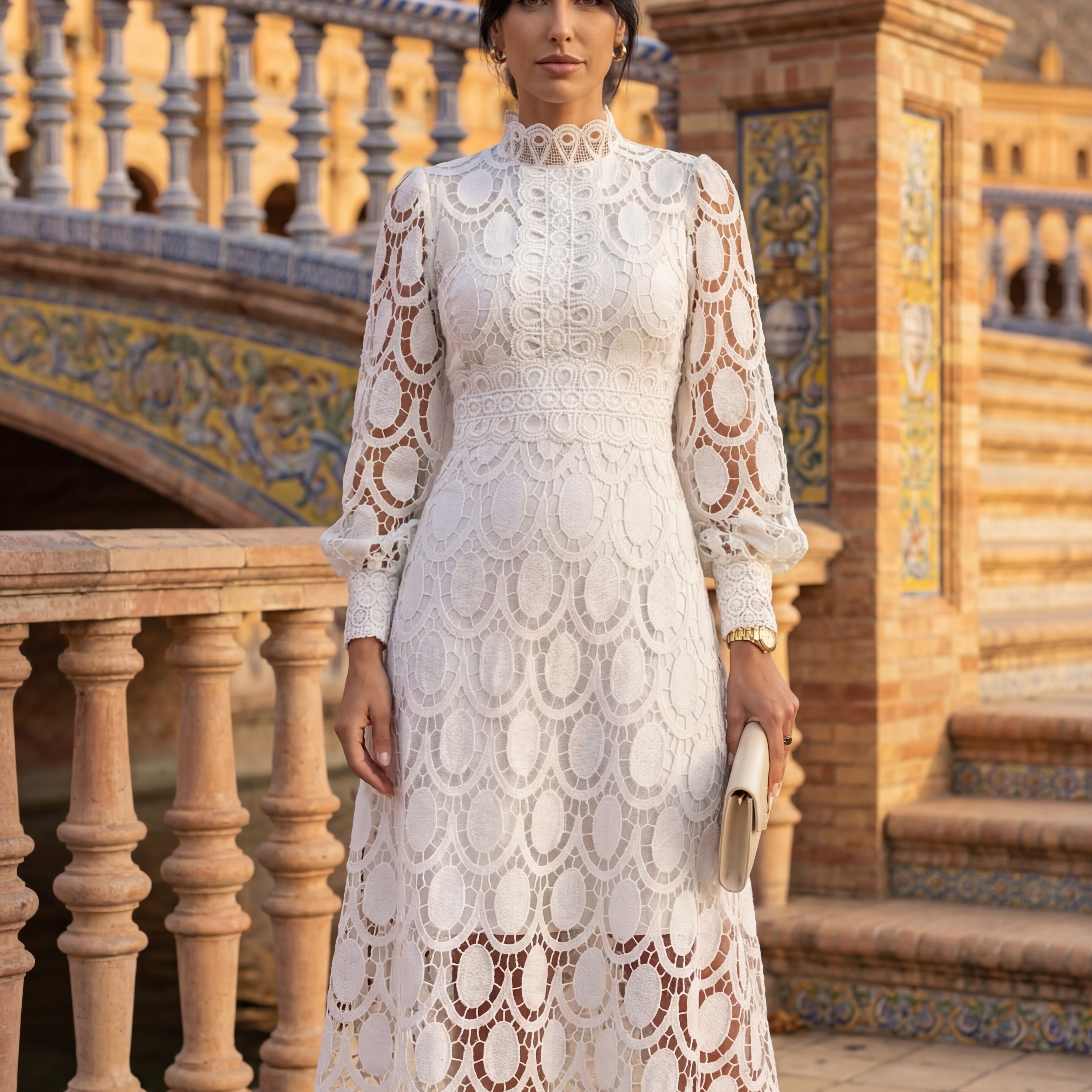 Robe Élégante Carmona en Soie – Maison Claire et Sylvie