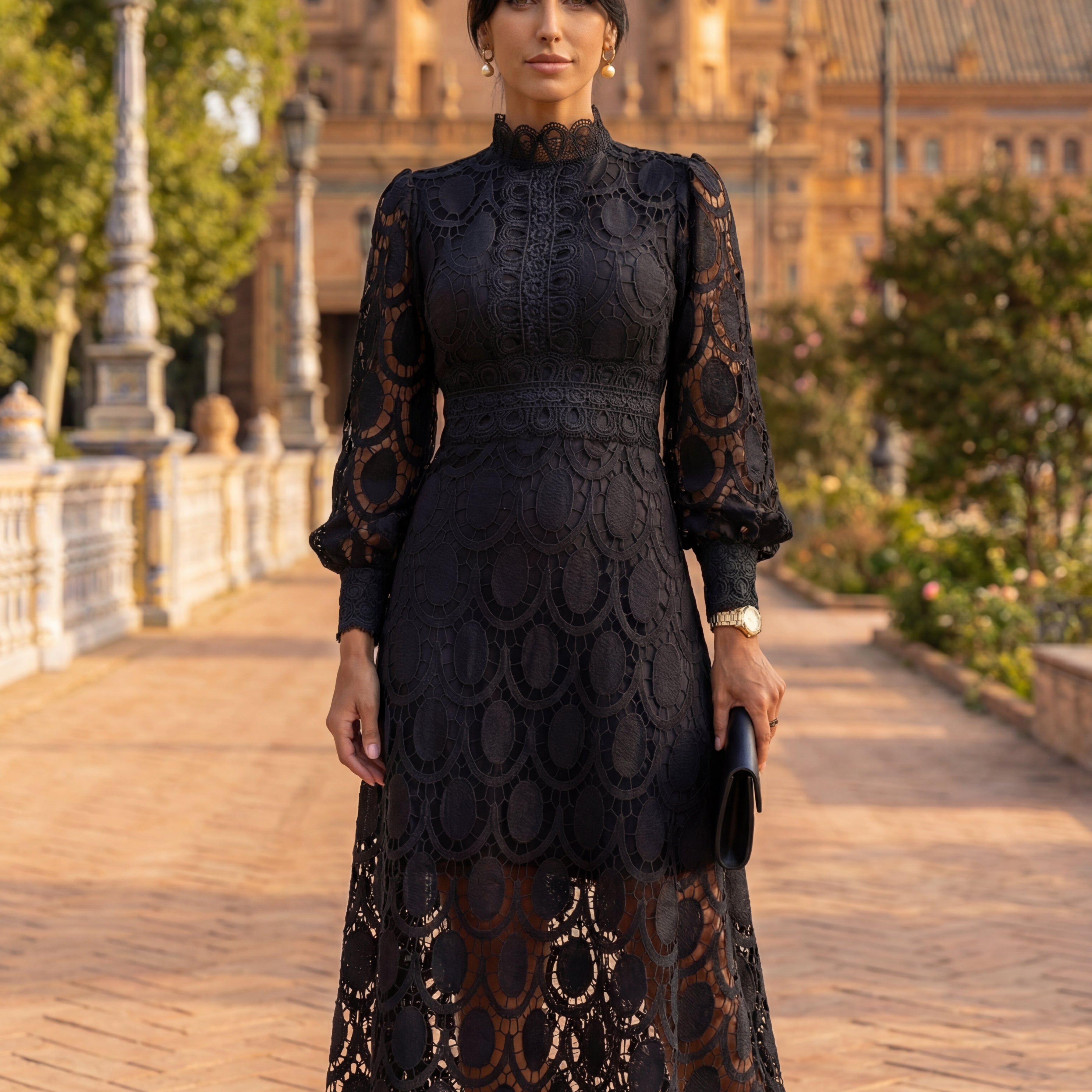 Robe Élégante Carmona en Soie – Maison Claire et Sylvie