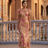 Robe Élégante Rosario en Soie – Maison Claire et Sylvie