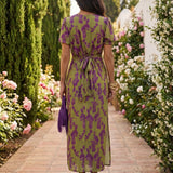 Robe Élégante en Tissu de Soie - Collection Maison Claire et Sylvie