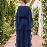 Ensemble deux pièces Lázaro en crêpe élégant et raffiné