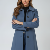 Marenne | Manteau d'Hiver à Boutonnage Simple