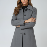 Marenne | Manteau d'Hiver à Boutonnage Simple