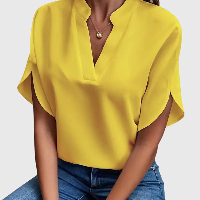Beatrix | Chemise élégante à col en V