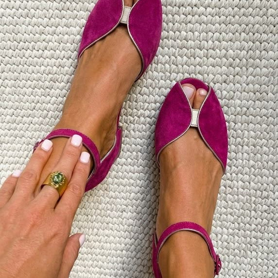 Olivia | Sandales Élégantes en Couleur Sauge